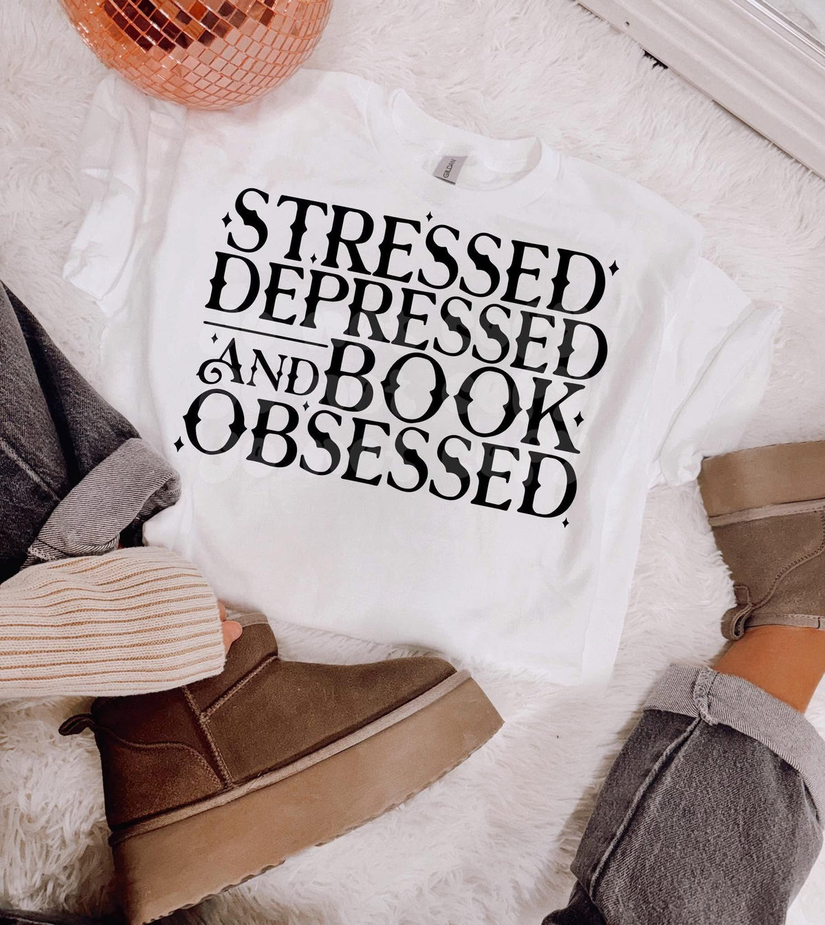 STRESSED, DEPRESSED AND BOOK OBSESSED