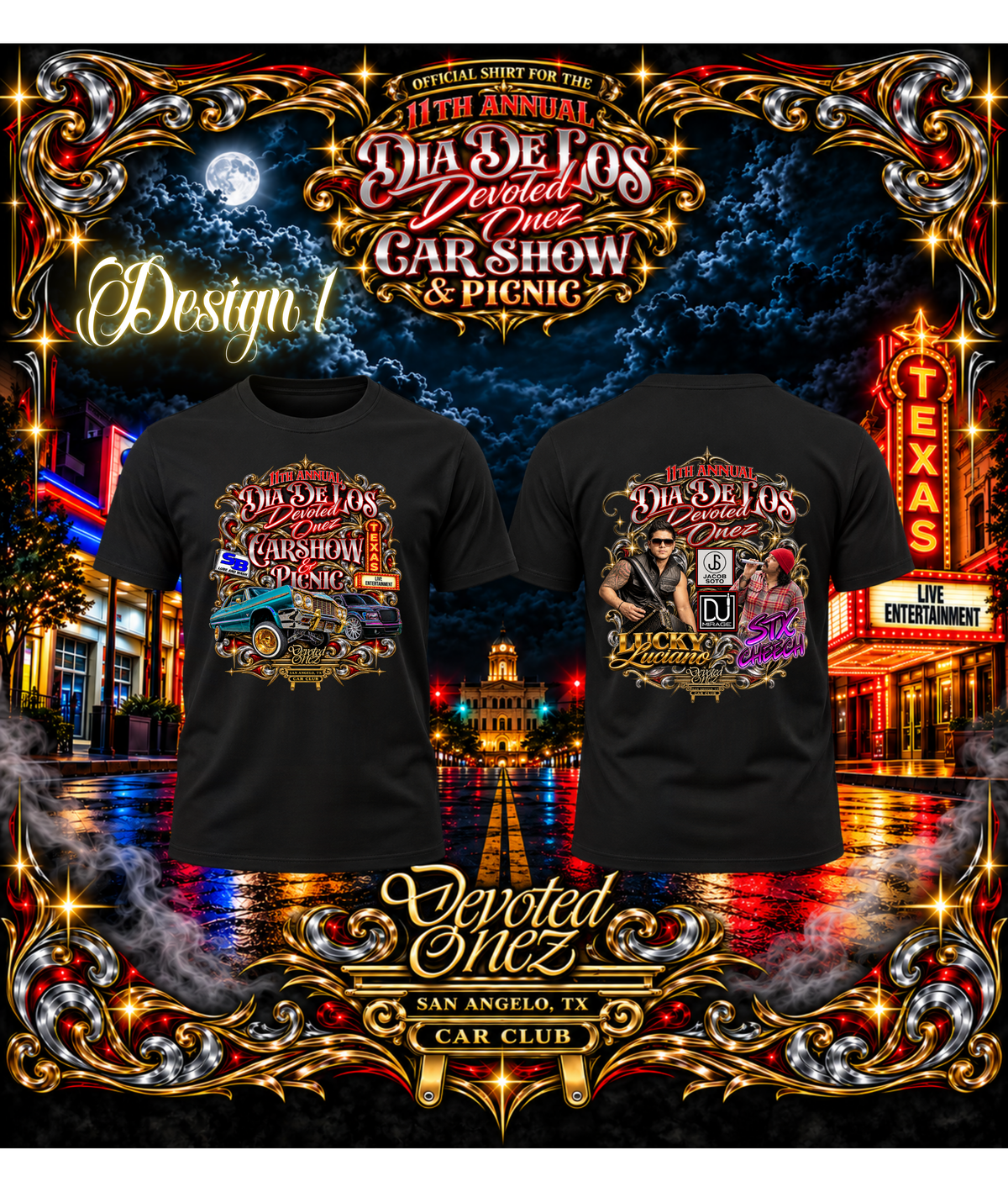 DIA DE LOS DEVOTED ONEZ PICNIC OFFICIAL MERCH