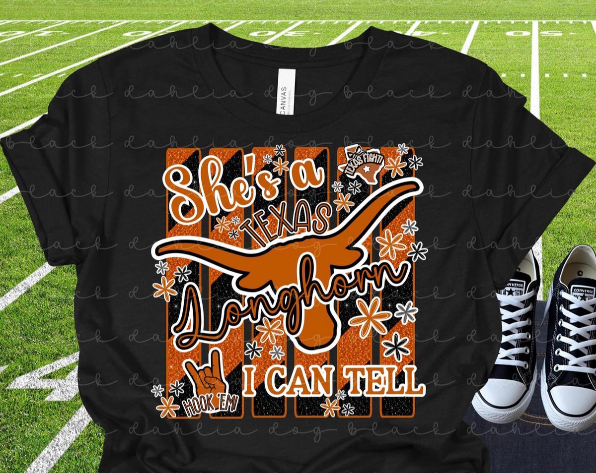 SHES A UT FAN I CAN TELL