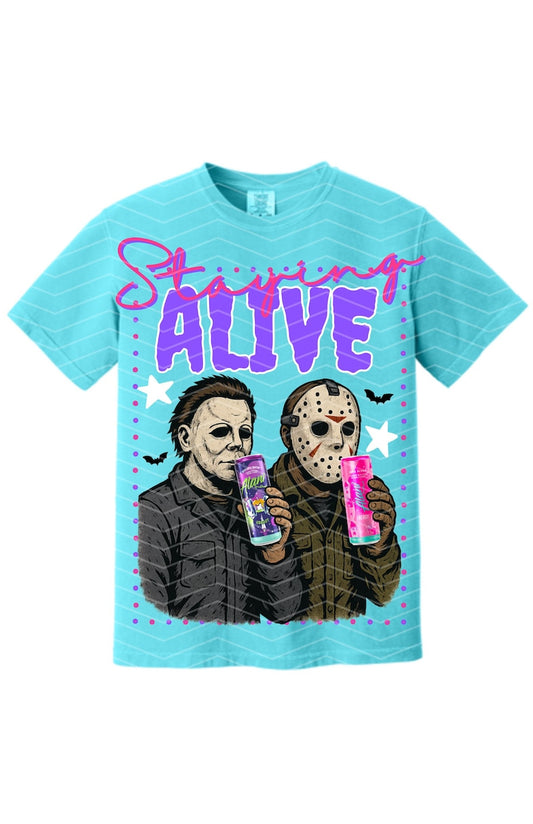 MIKE AND JASON STAYING ALIVE