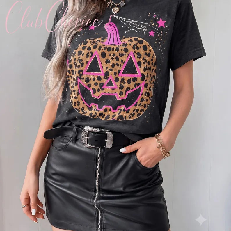 PINK LEOPARD PUMPKIN
